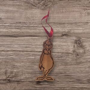 2 Grinch Themed Ornaments